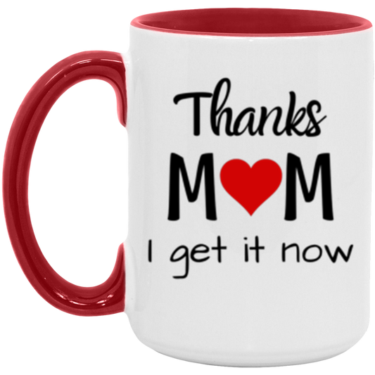 Mom Mug, Gift for Mom, Thanks Mom, Mom Gift, Mother's Day, Birthday, Christmas