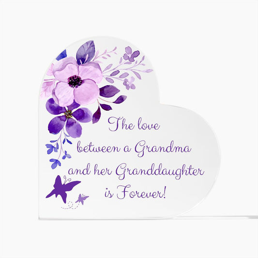 Grandma and Granddaughter Gift - Perfect Gift for Mother's Day, Birthday, Christmas