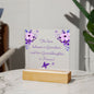 Grandma and Granddaughter Gift - Acrylic Plaque - Perfect Gift for Mother's Day, Birthday, Christmas, Graduation