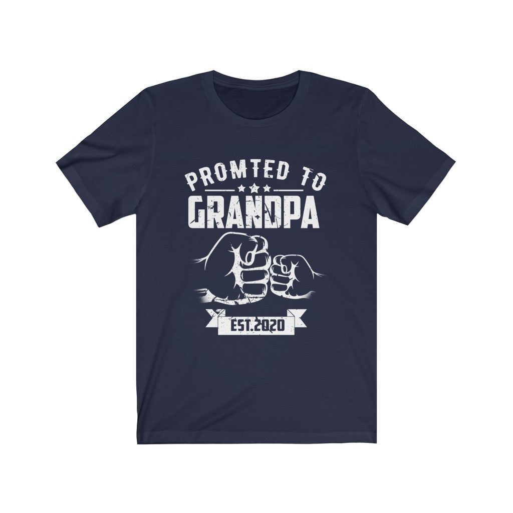 Promoted to Grandpa 2020 - Men's Premium T-Shirt - Perfect Gift for Grandpa