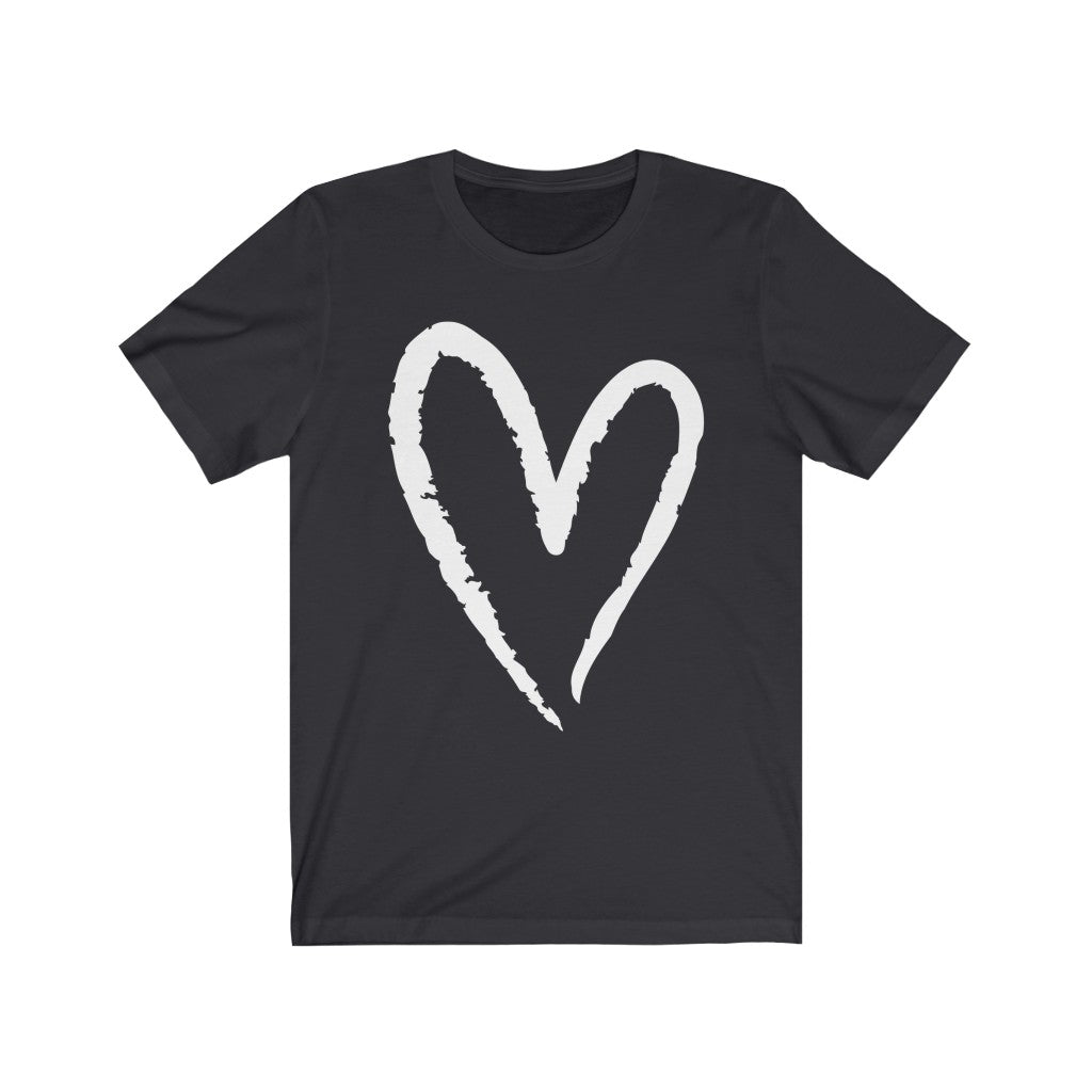 Heart - Grunge Matching Premium T-Shirt for Adult