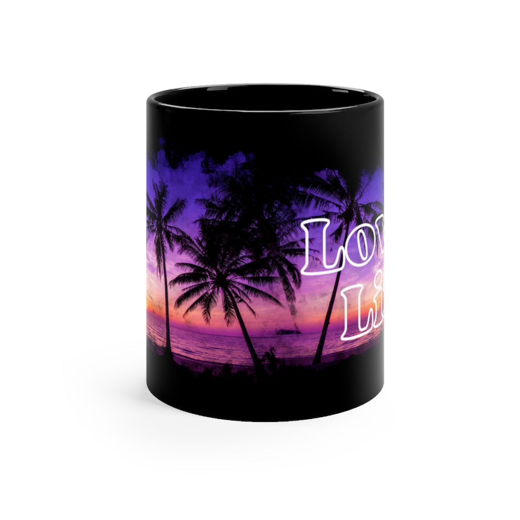 Lovin' Life - Black 11oz Ceramic Mug