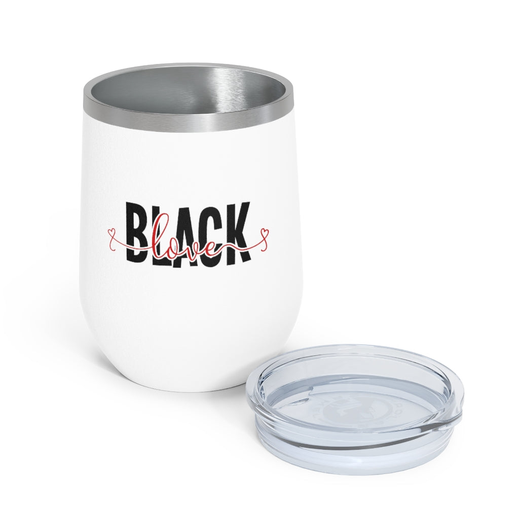 Black Love - 12oz Insulated Wine Tumbler