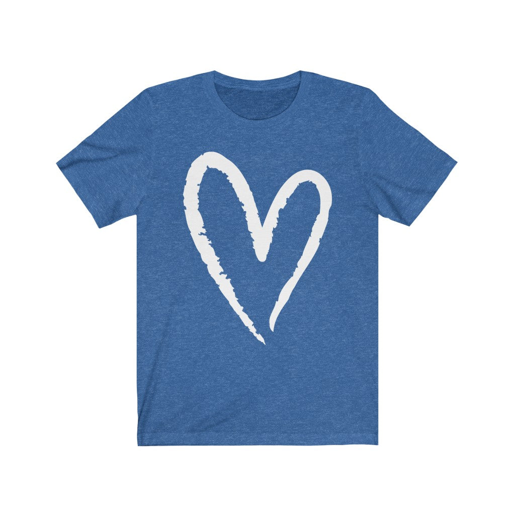Heart - Grunge Matching Premium T-Shirt for Adult