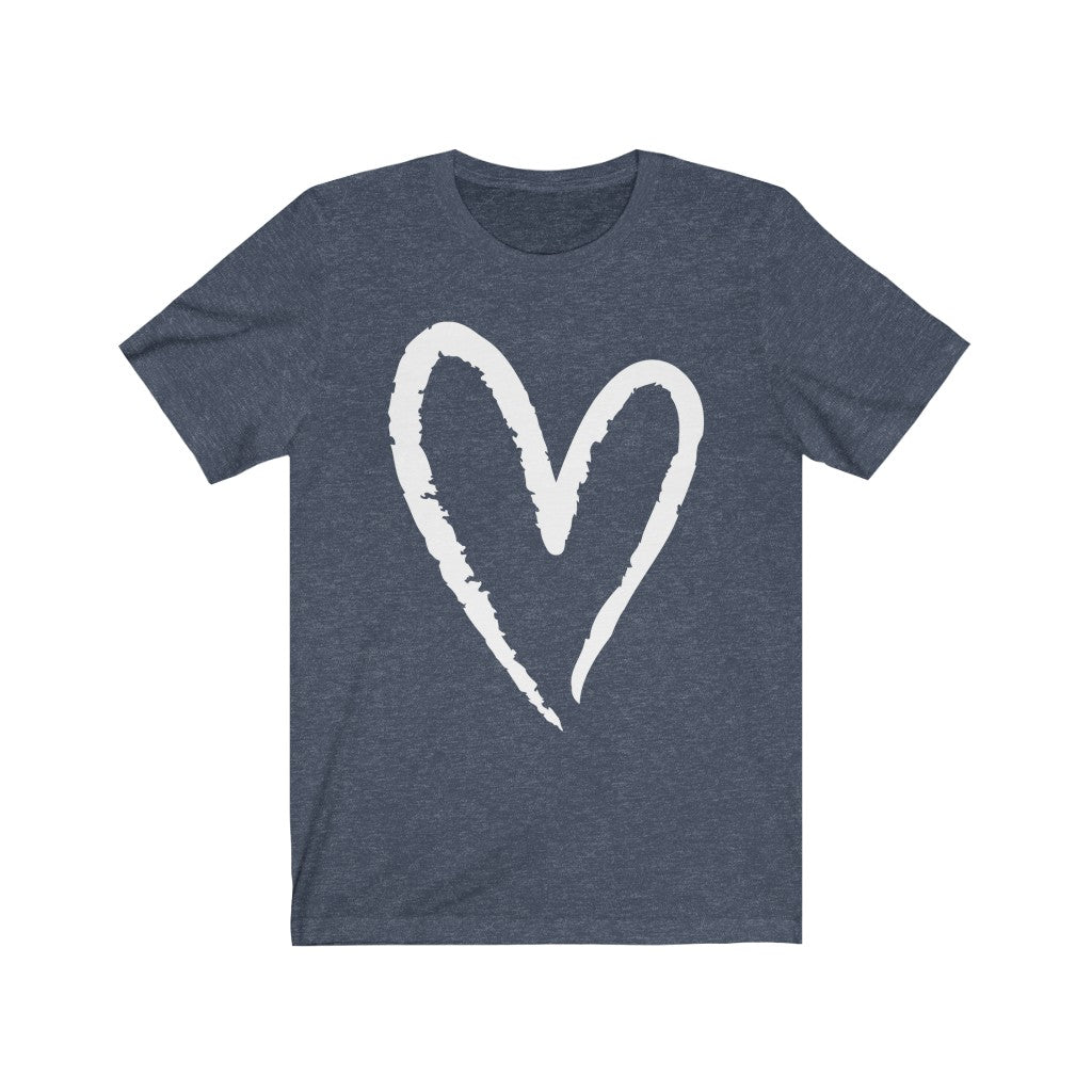 Heart - Grunge Matching Premium T-Shirt for Adult