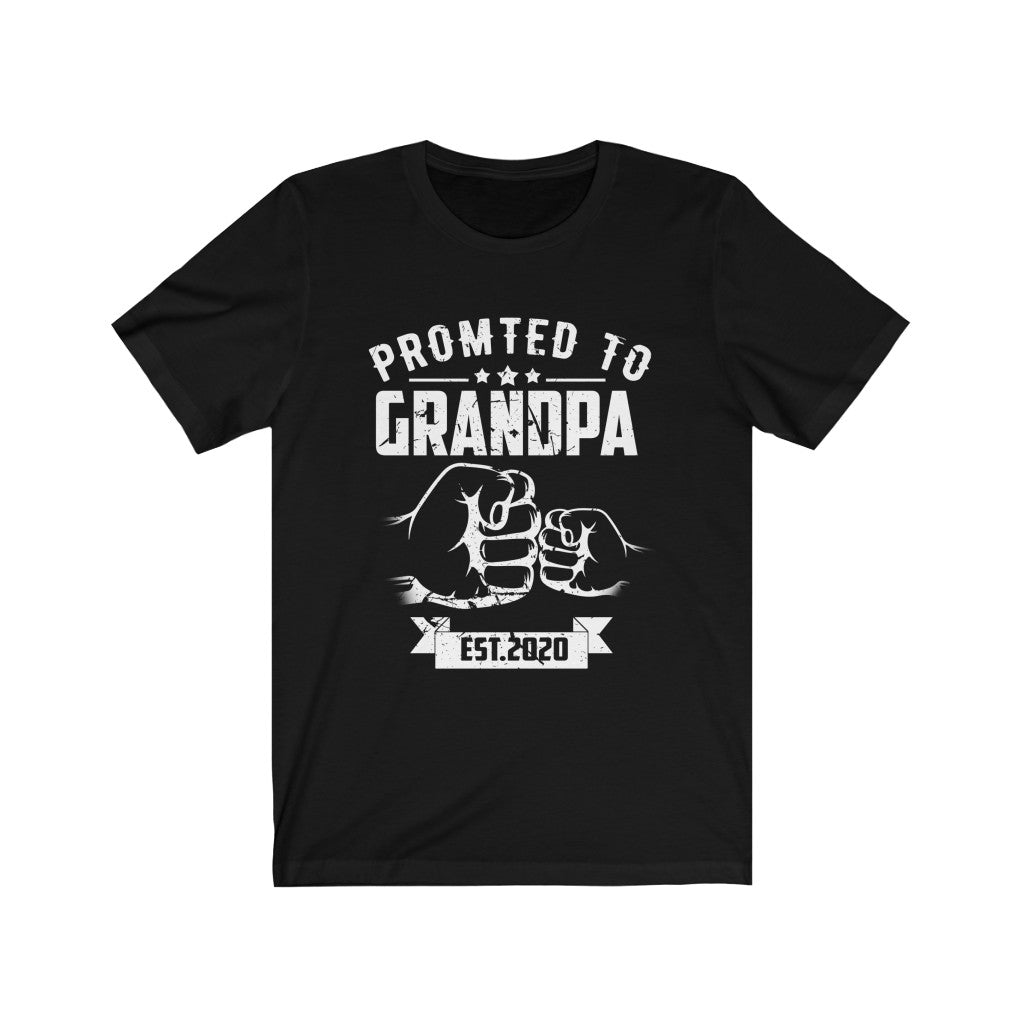 Promoted to Grandpa 2020 - Men's Premium T-Shirt - Perfect Gift for Grandpa