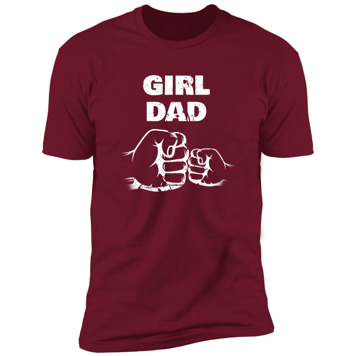 Girl Dad Fist Bump | Men's Premium T-Shirt | Perfect Gift for Dad