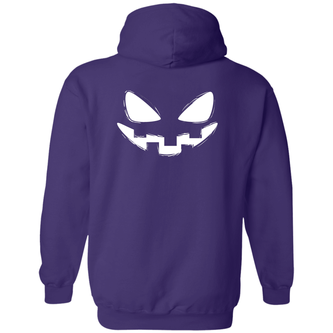 Pumpkin Face Zip Up Hoodie