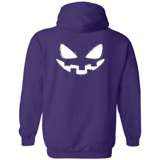 Pumpkin Face Zip Up Hoodie