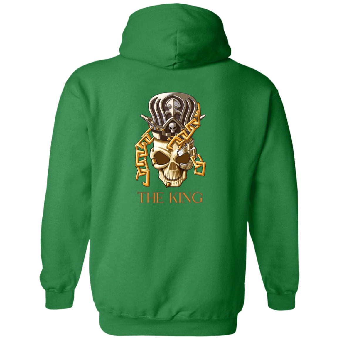 The King Skull Halloween Zip Up Hoodie