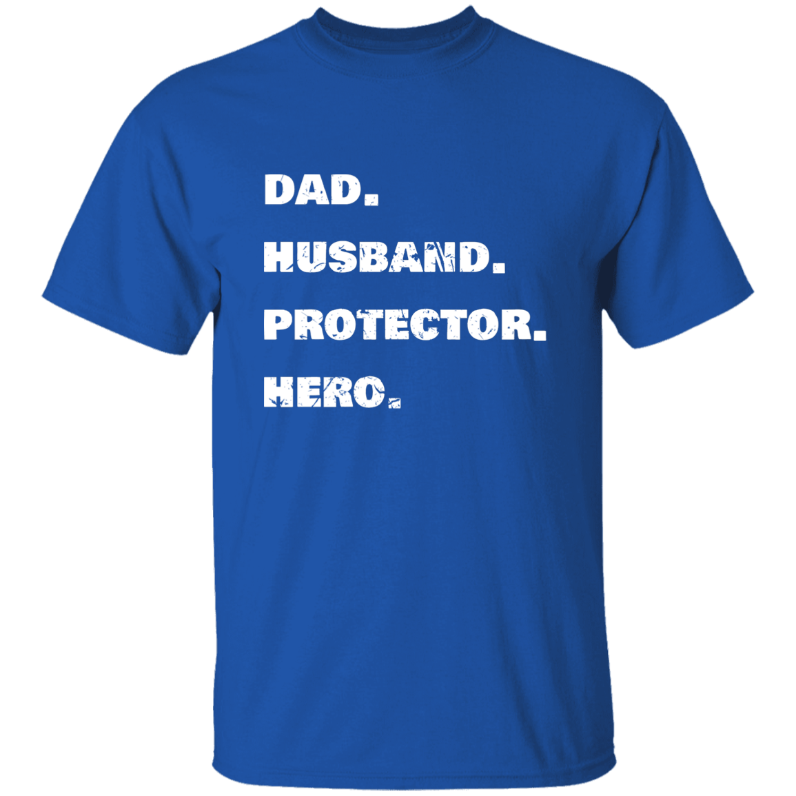 Dad. Husband. Protector. Hero. | Men's Premium T-Shirt | Perfect Gift for Dad and Husband