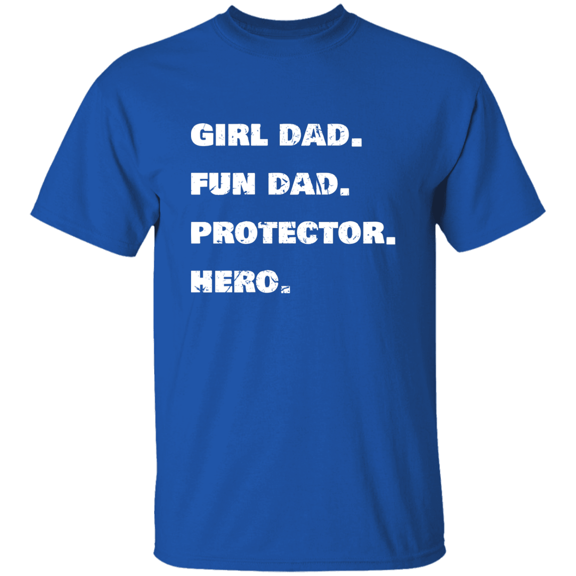 Girl Dad. Fun Dad. Protector. Hero. | Men's Premium T-Shirt | Perfect Gift for Dad
