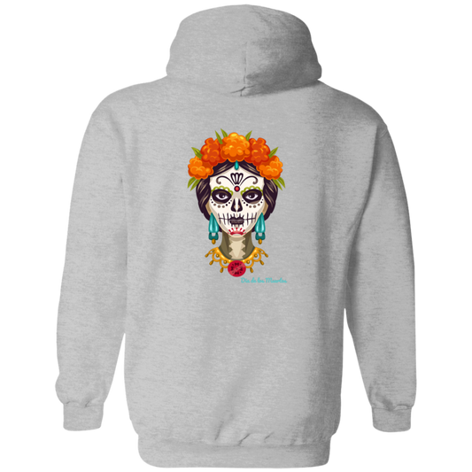Dia De Los Muertos (Day of The Dead) Halloween Zip Up Hoodie