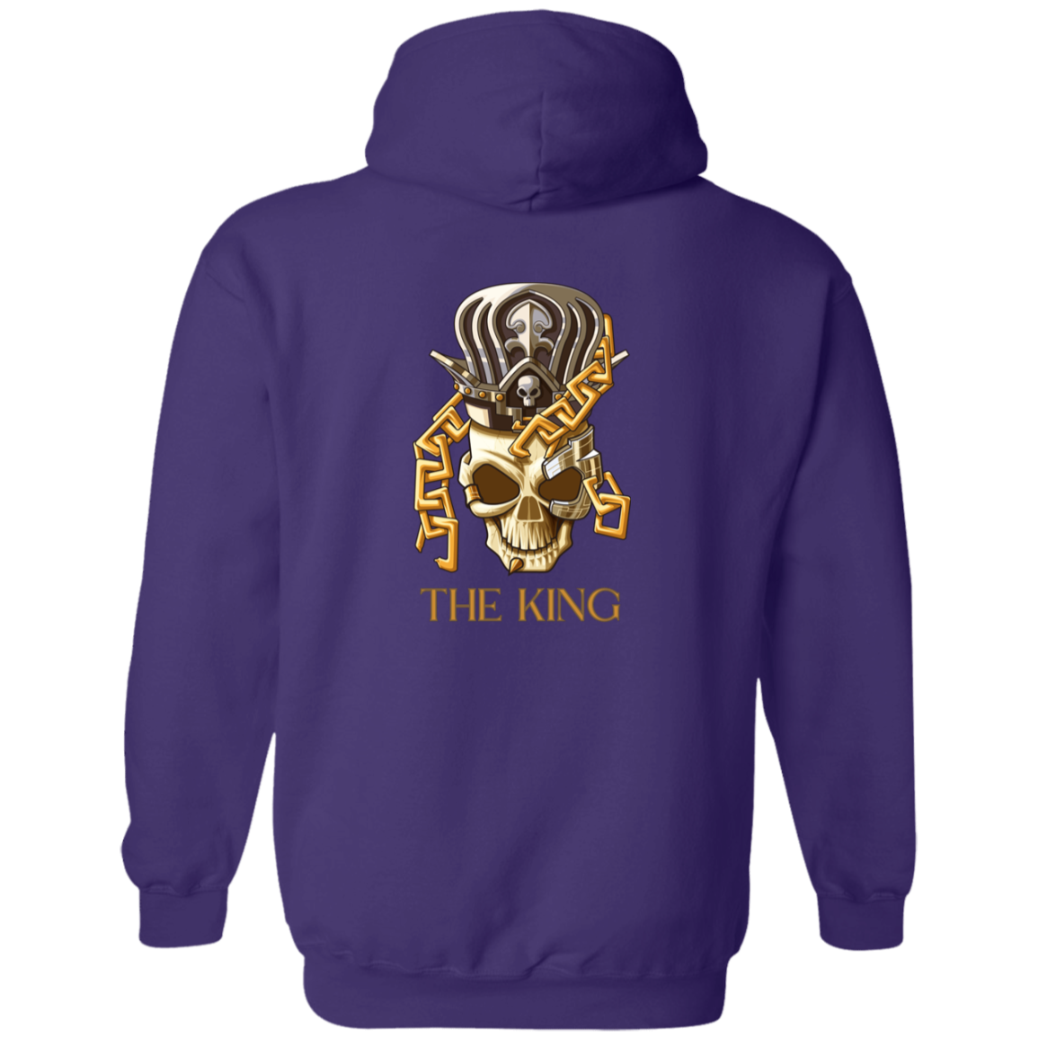 The King Skull Halloween Zip Up Hoodie