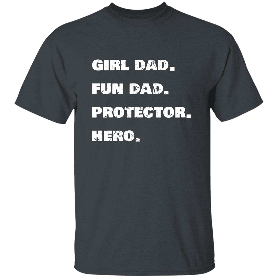 Girl Dad. Fun Dad. Protector. Hero. | Men's Premium T-Shirt | Perfect Gift for Dad