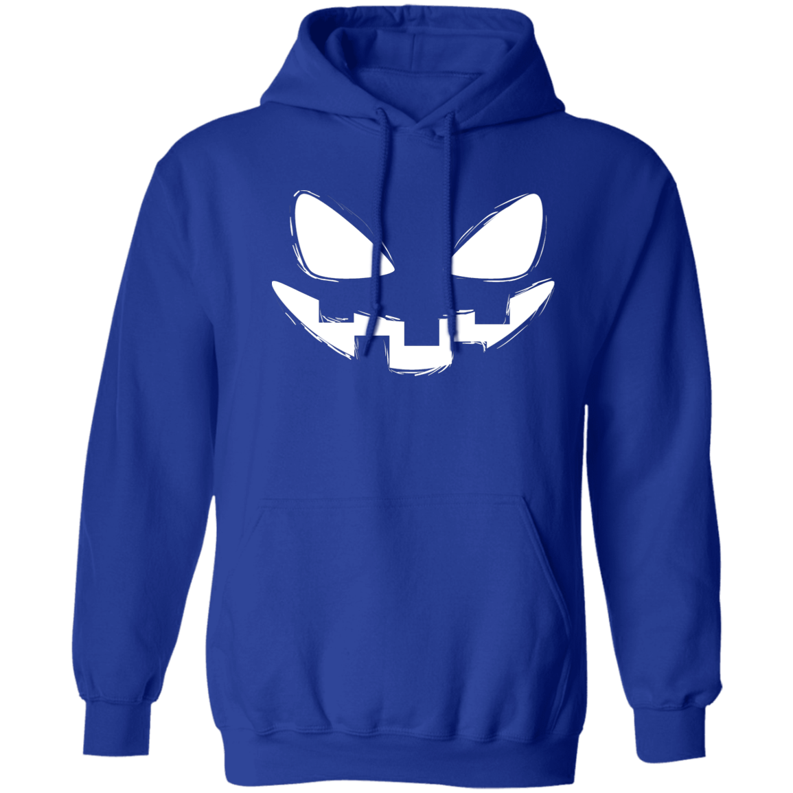 Pumpkin Face Halloween Pullover Hoodie