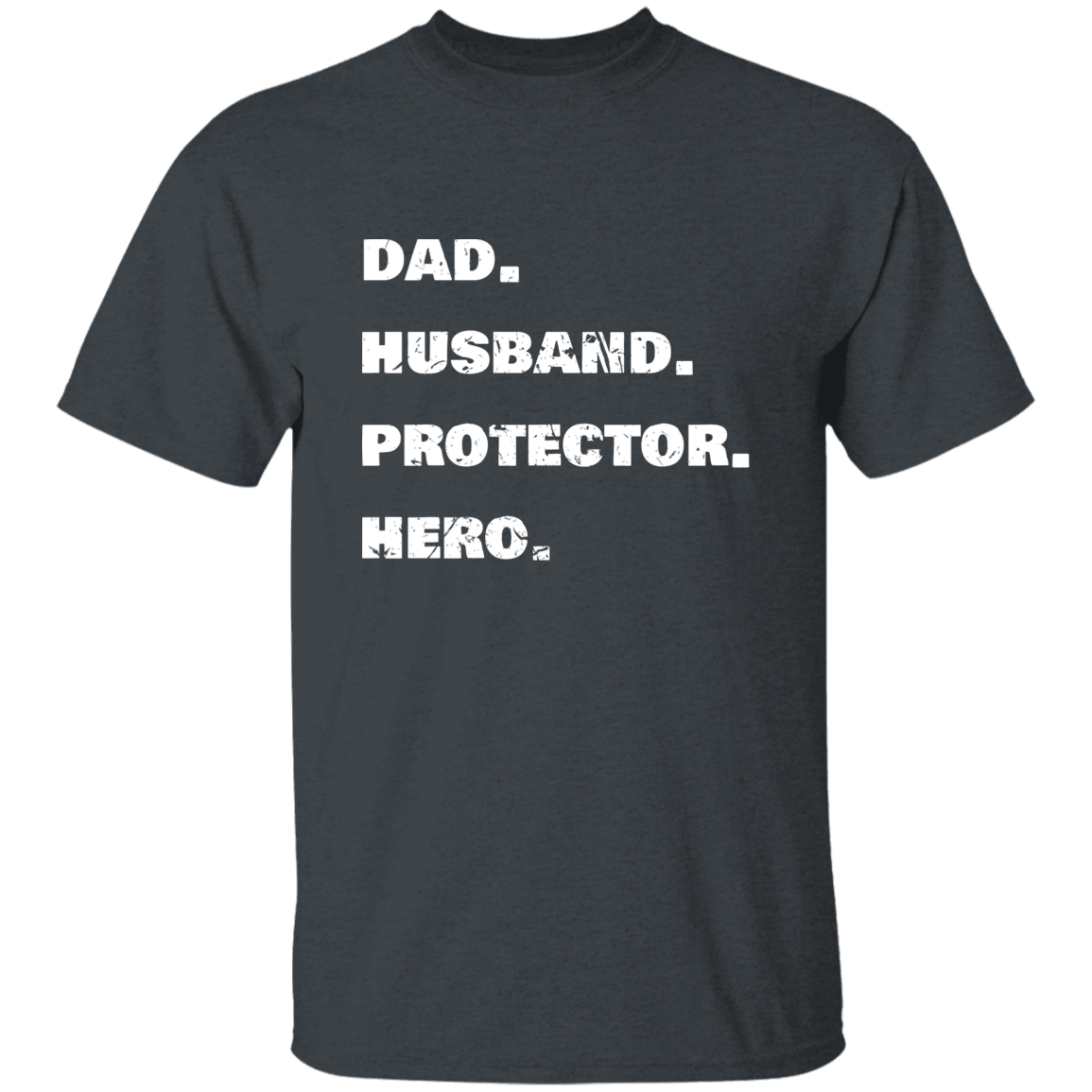Dad. Husband. Protector. Hero. | Men's Premium T-Shirt | Perfect Gift for Dad and Husband