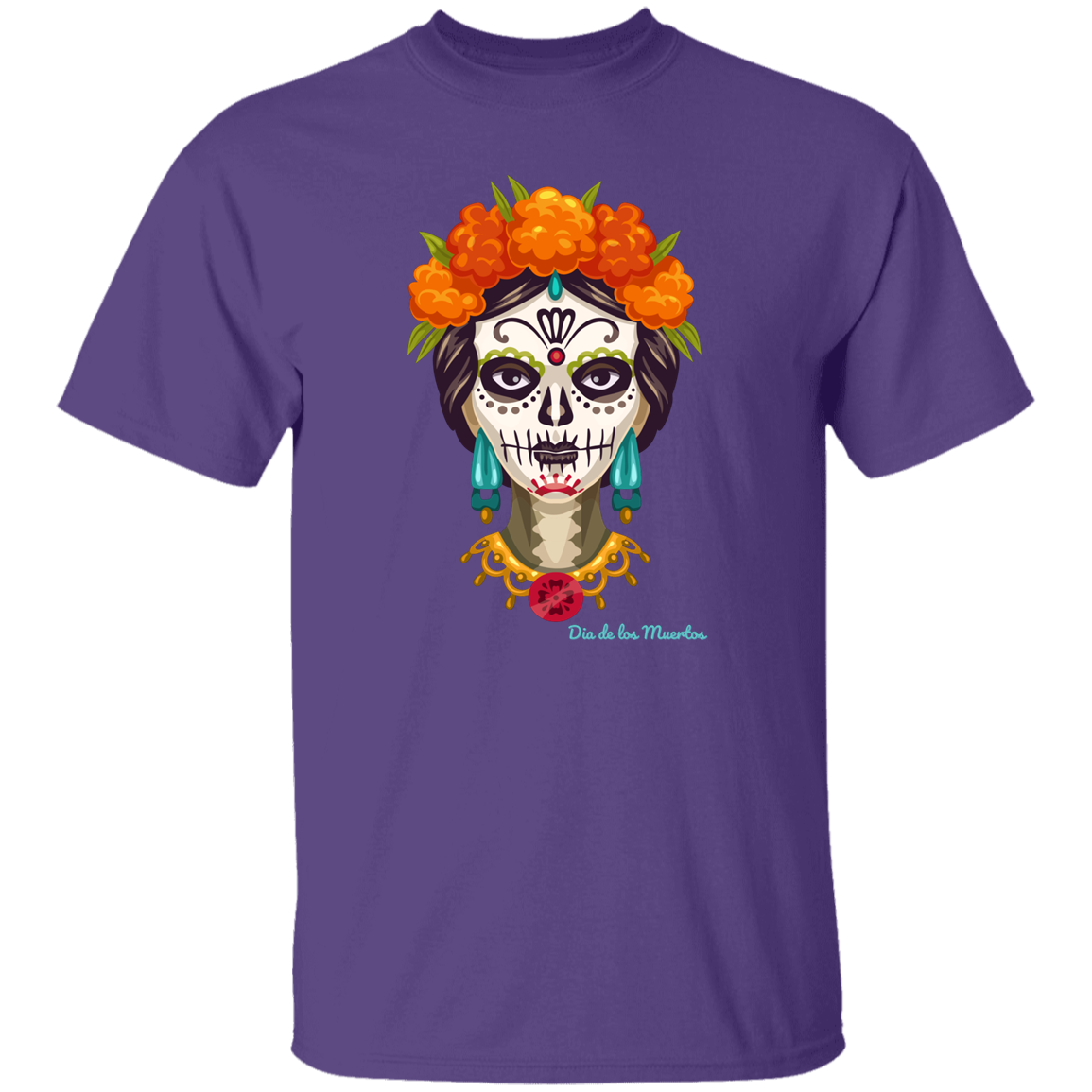 Dia De Los Muertos (Day of The Dead) Halloween Tshirt