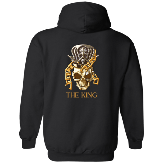 The King Skull Halloween Zip Up Hoodie