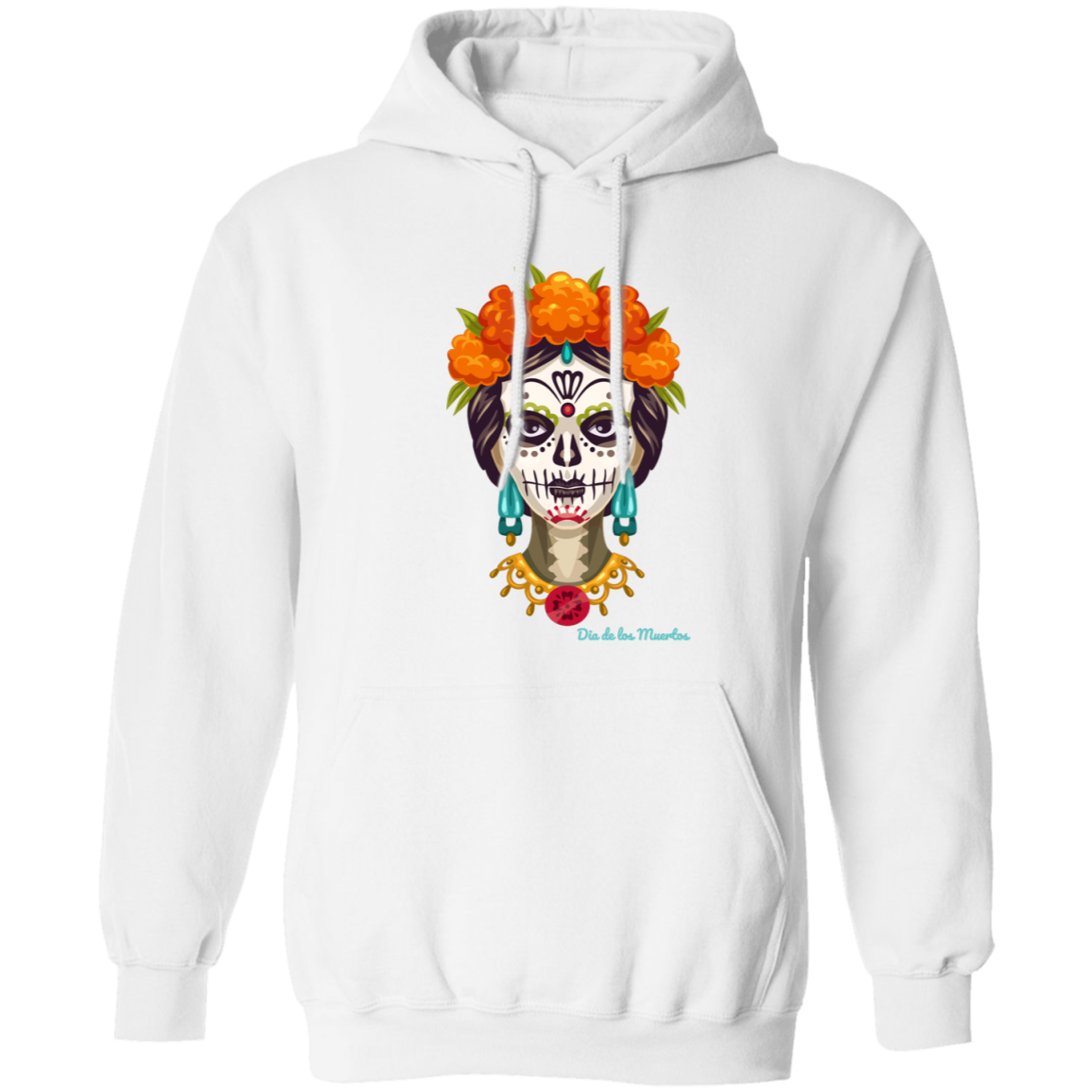 Dia De Los Muertos (Day of The Dead) Halloween Hoodie