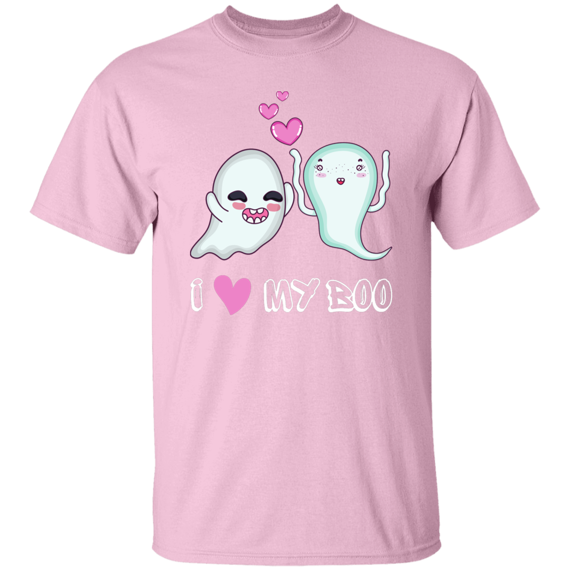 I Love My Boo Halloween Matching T-Shirt 2