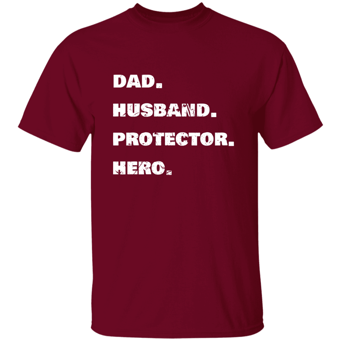 Dad. Husband. Protector. Hero. | Men's Premium T-Shirt | Perfect Gift for Dad and Husband