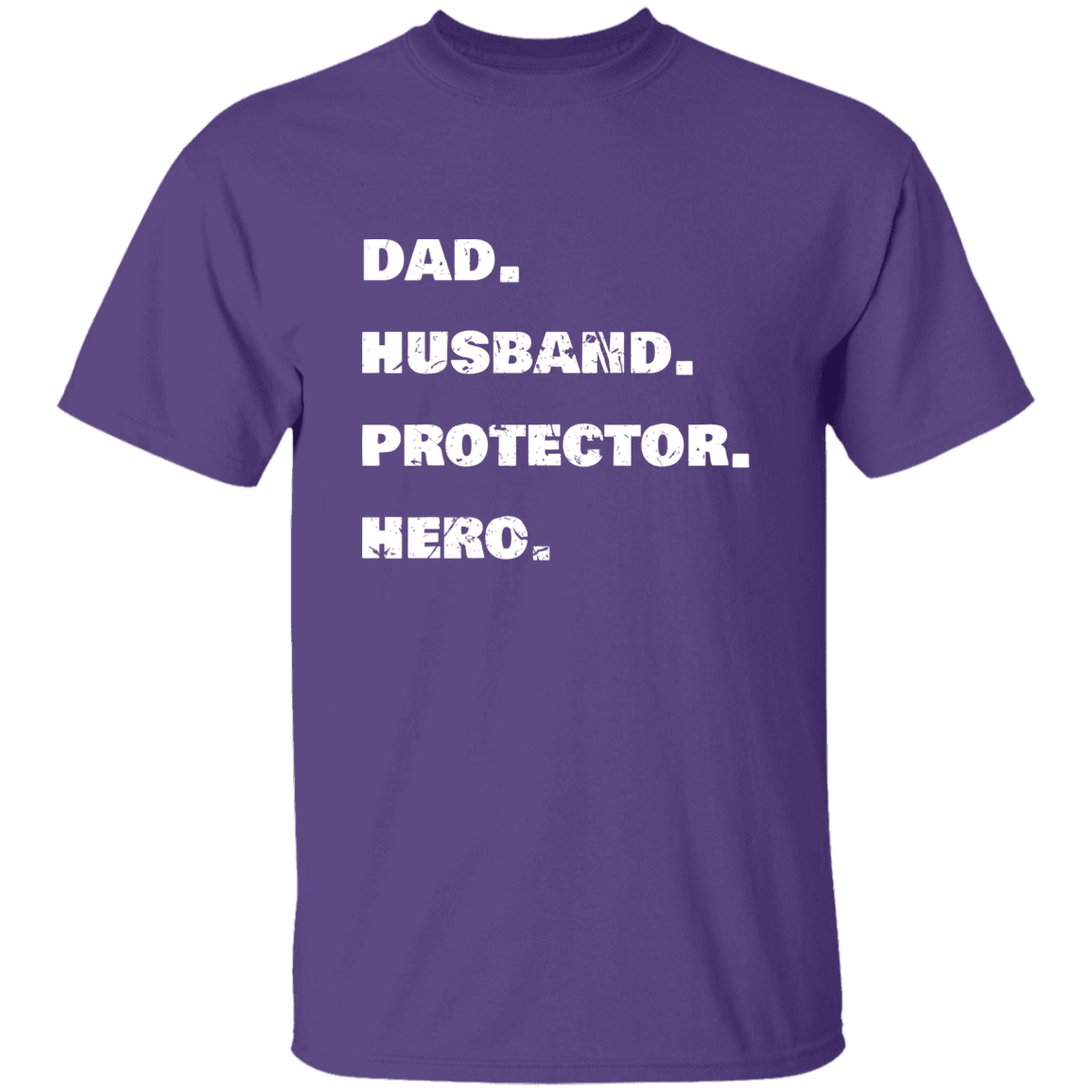 Dad. Husband. Protector. Hero. | Men's Premium T-Shirt | Perfect Gift for Dad and Husband