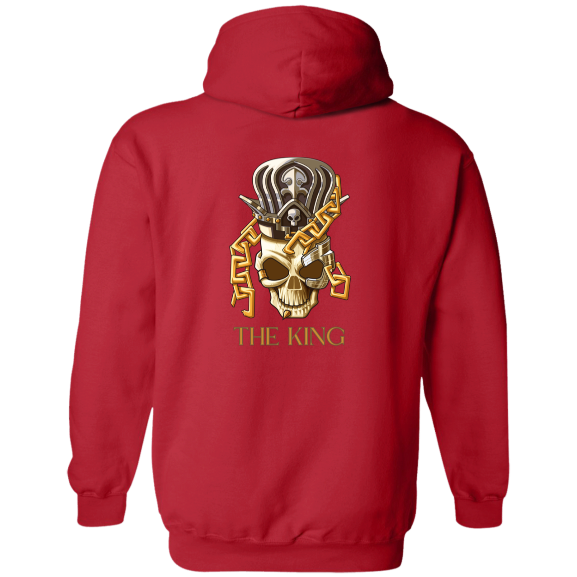 The King Skull Halloween Zip Up Hoodie