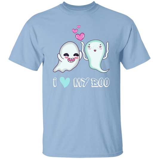 I Love My Boo Halloween Matching T-Shirt 1