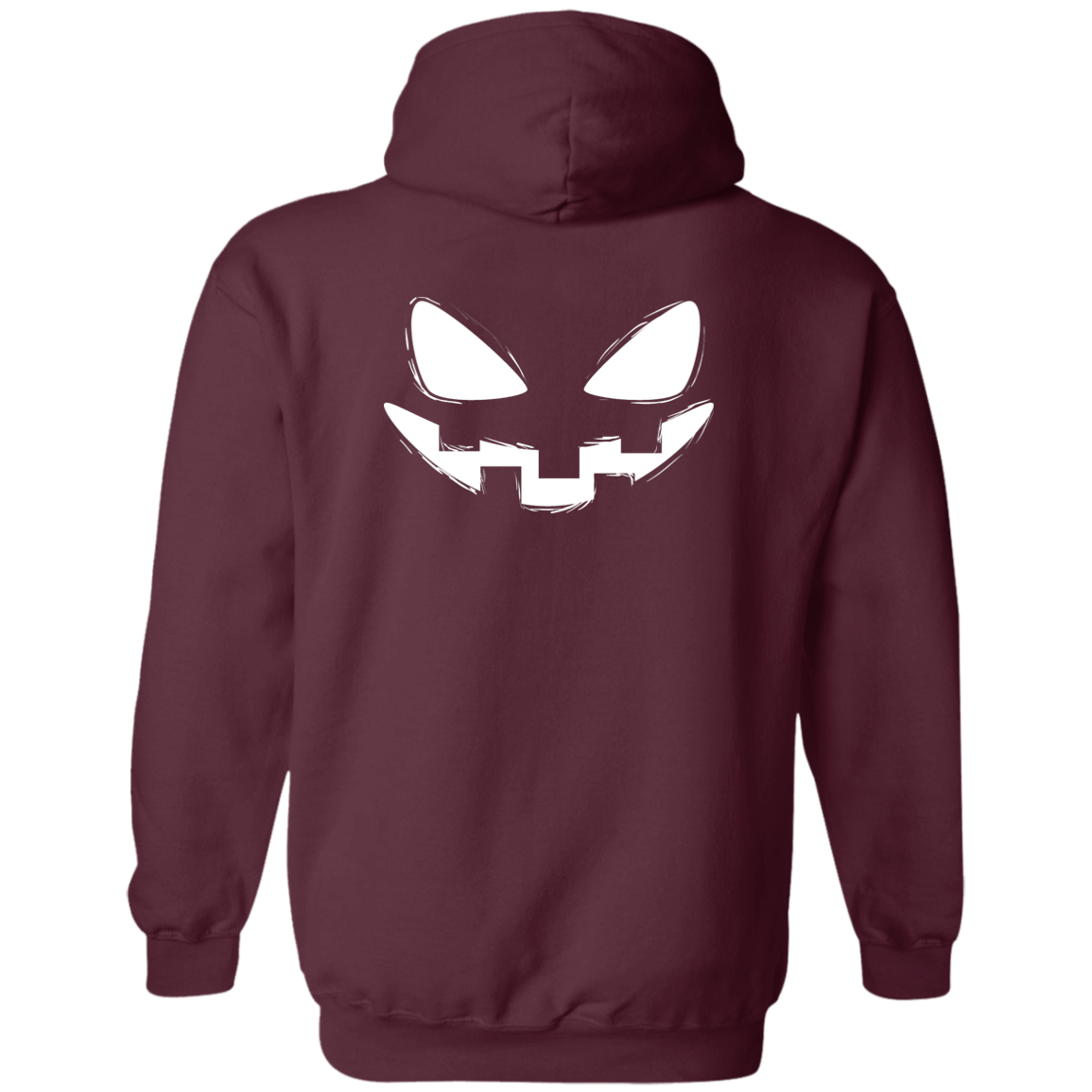 Pumpkin Face Zip Up Hoodie