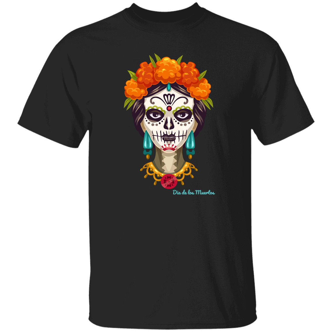 Dia De Los Muertos (Day of The Dead) Halloween Tshirt