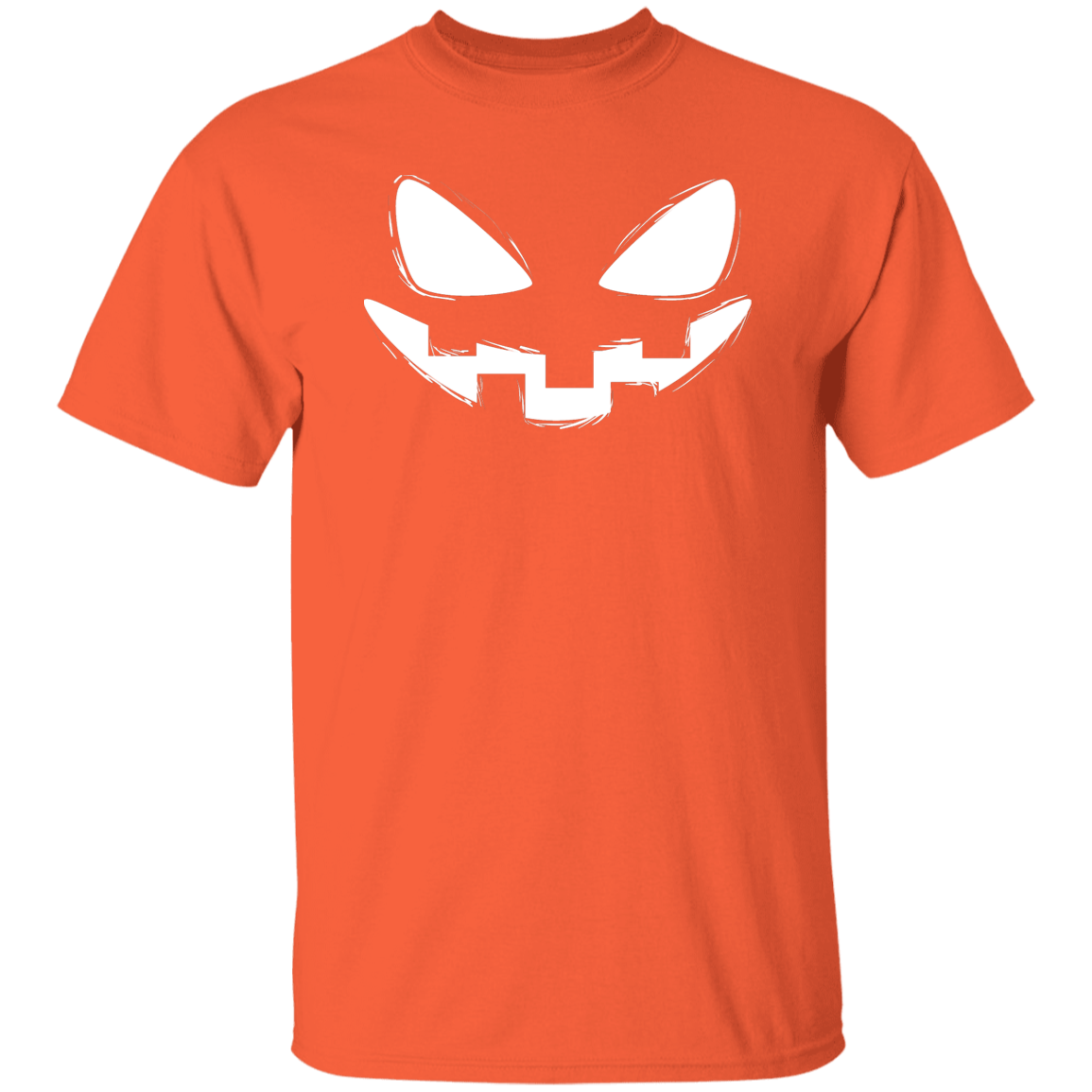 Pumpkin Face Halloween Tshirt