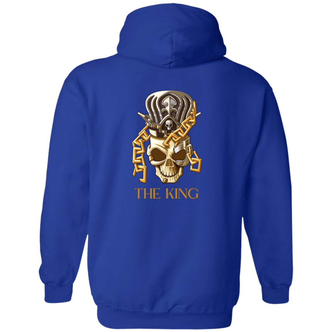 The King Skull Halloween Zip Up Hoodie