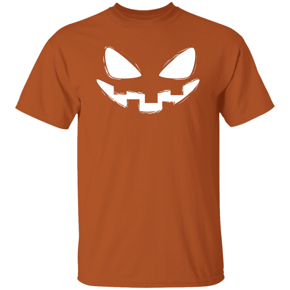 Pumpkin Face Halloween Tshirt