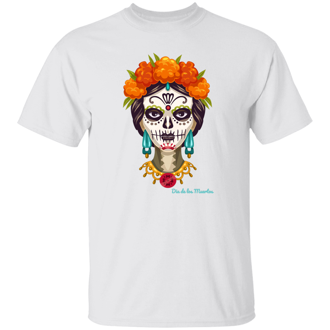 Dia De Los Muertos (Day of The Dead) Halloween Tshirt