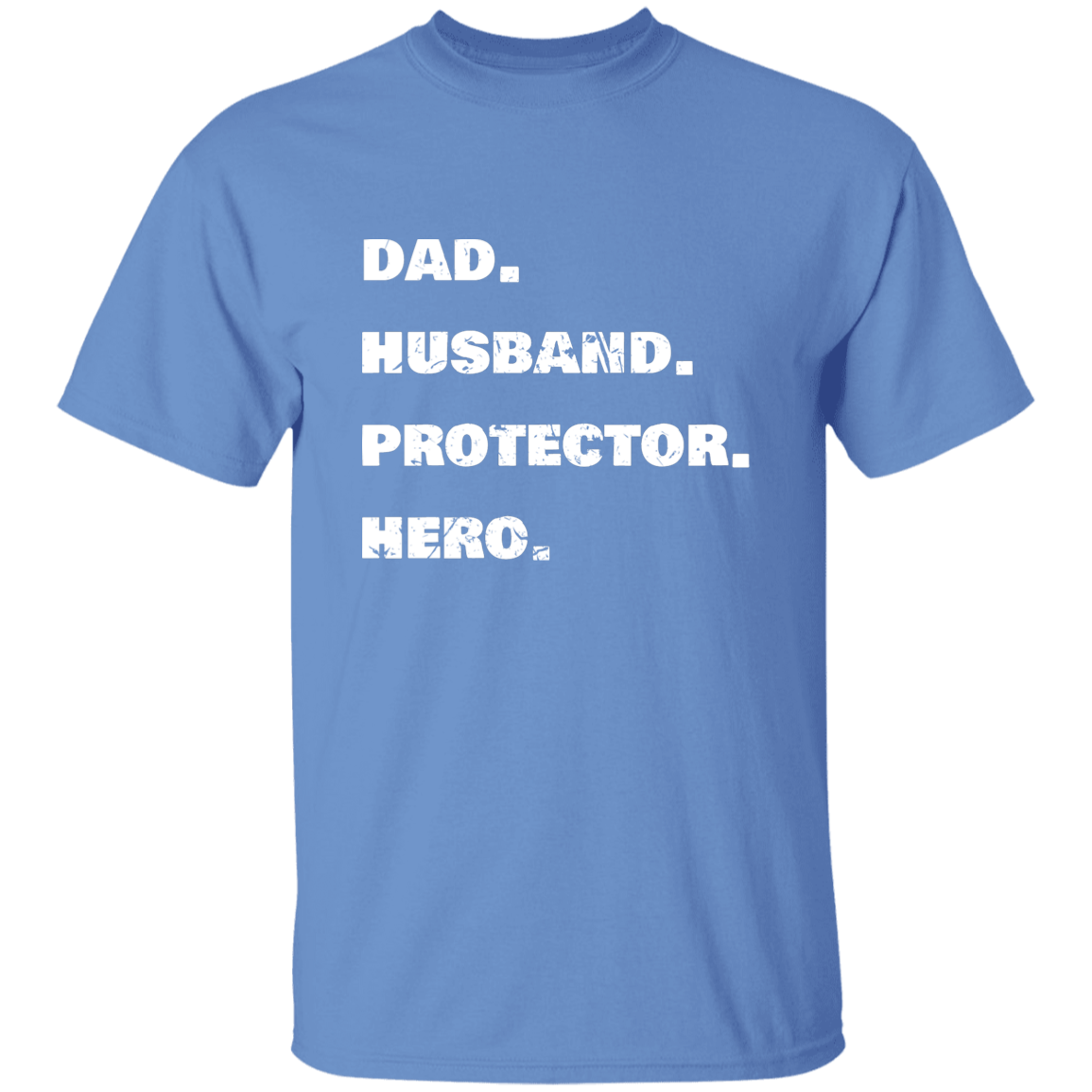 Dad. Husband. Protector. Hero. | Men's Premium T-Shirt | Perfect Gift for Dad and Husband