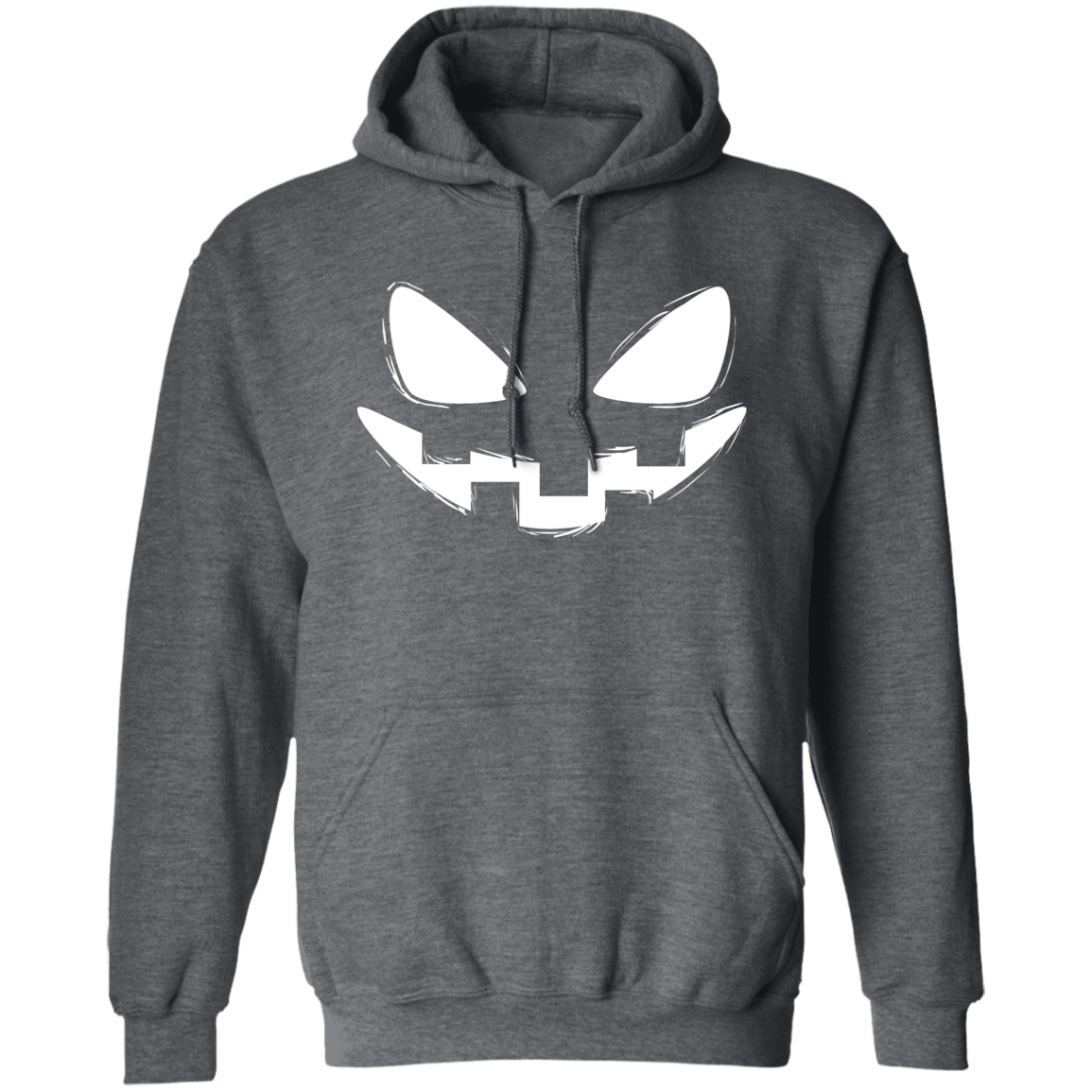 Pumpkin Face Halloween Pullover Hoodie