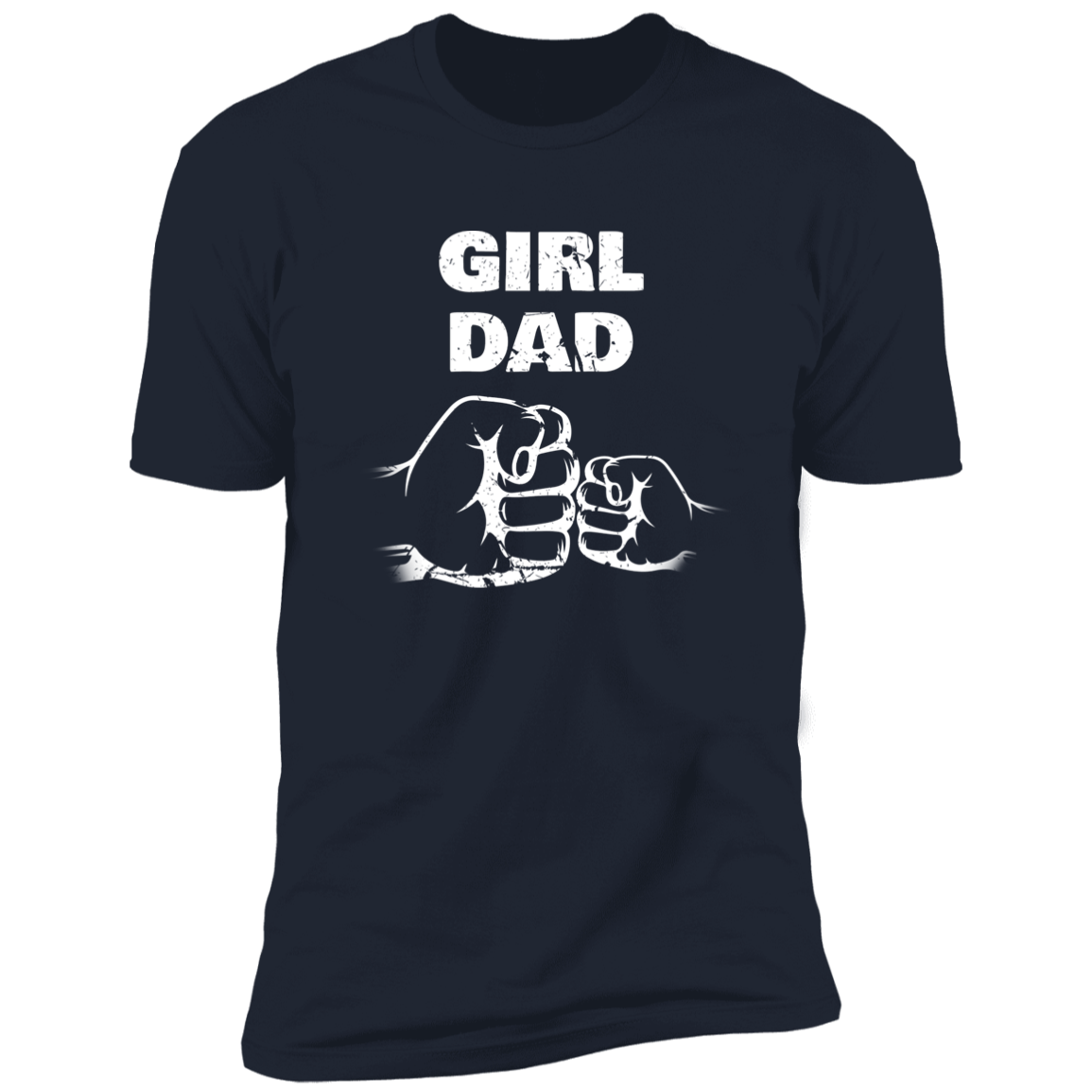 Girl Dad Fist Bump | Men's Premium T-Shirt | Perfect Gift for Dad
