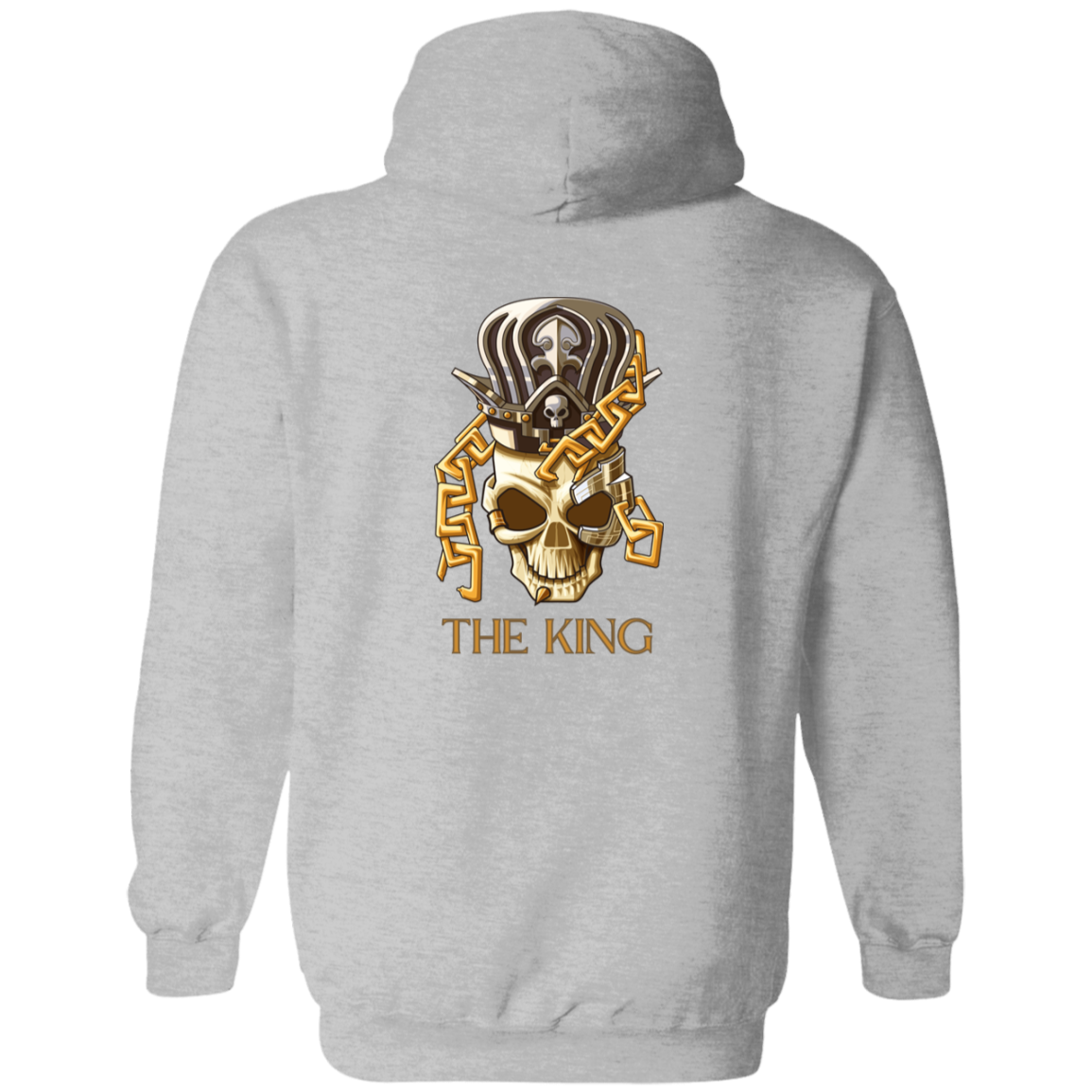 The King Skull Halloween Zip Up Hoodie