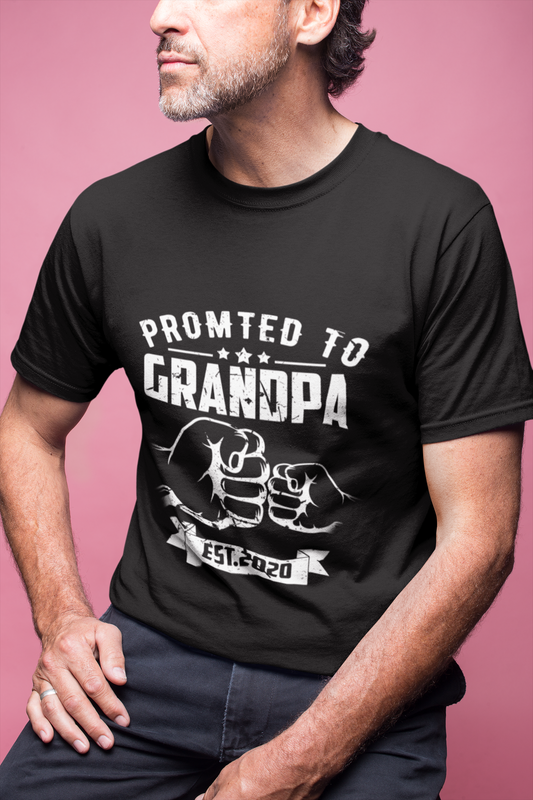 Promoted to Grandpa 2020 - Men's Premium T-Shirt - Perfect Gift for Grandpa