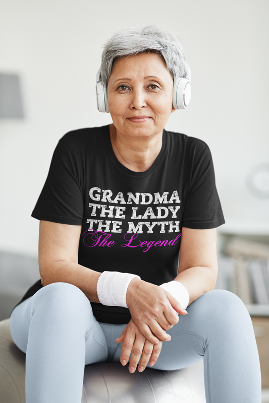 Grandma The Lady The Legend - Premium T-Shirt - Perfect Gift for Grandmom