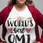 World's Best Omi Premium T-Shirt