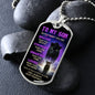 Black Panther Braver Stronger | Dog Tag | Gift For Son