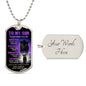 Black Panther Braver Stronger | Dog Tag | Gift For Son