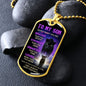 Black Panther Braver Stronger | Dog Tag | Gift For Son