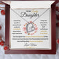 To My Lovely Daughter | So Proud | Forever Love Necklace 1