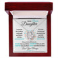 To My Bonus Daughter - Forever Love Necklace