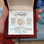 To My Bonus Daughter - Forever Love Necklace