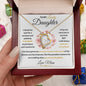 To My Lovely Daughter | So Proud | Forever Love Necklace 1