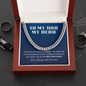 My Dad My Hero | Cuban Link Chain